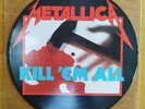 Metallica - KILL 'EM ALL - 1st Press Picture Disc Vinyl 1986 Heavy Metal Rock LP