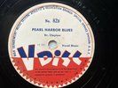 DOCTOR CLAYTON - ‘PEARL HARBOR BLUES’ V-DISC 82, RARITY