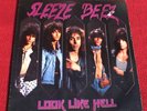 Vinyl LP* Sleeze Beez ‎– Look Like Hell  (1987) *RAR & TOP