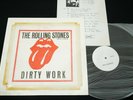 Promo THE ROLLING STONES DIRTY WORK JAPAN VINYL LP 28AP 3150