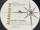 Ruddy Thomas Tell It Like It Is 12” Vinyl Hawkeye Records HD070 Rare Reggae EX