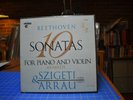 SEALED Szigeti Arrau Beethoven 10 Sonatas piano and violin 3 LP set MN Vanguard