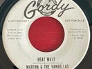 MARTHA + VANDELLAS HEAT WAVE/ A LOVE LIKE YOURS SVG+ 1963 WLP PROMO GORDY 7 SOUL