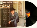 ANTONIO AGUILAR 15 Exitos Con Banda Vol 4 LP Vinyl QUE FALTA ME HACE MI PADRE