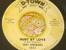 R&B Northern Soul 45 Silky Hargraves Hurt by Love / Go On Girl D-Town HEAR