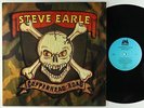 Steve Earle - Copperhead Road LP - Uni  VG+