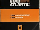 New Atlantic - I know  (12” Vinyl) Original 1992 Release On 3 Beat Music NM