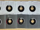 BEATLES SET OF 10 STORE STOCK STARLINE & RAINBOW CAPITOL LABEL 45s  1983  NM