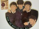 HEAR THE BEATLES TELL ALL - 1987 shaped picture disc INTERVIEW VINY RECORD VJ