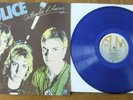 THE POLICE..OUTLANDOS D;AMOUR.. ..RARE ORIGINAL BLUE VINYL  LP....PUNK..INDIE