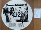 U2 : Welcome To Boston '83 - Italian rare limited live album 12