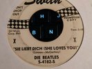 45 - (Die) Beatles - Swan PROMO - Sie Liebt Dich / I'll Get You - BLACK ink orig