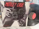 MOTLEY CRUE TOO FAST FOR LOVE 1981 PRESS  - SCRATCH ON SIDE 1 , VG+ SIDE 2
