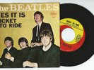 The Beatles Ticket To Ride / Yes It Is 45 Capitol 1965