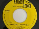 LOS ALEGRES DEL RIO - Las Flores de Durango - RARE RANCHERA 45