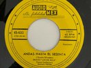 DUETO LOS DE ALLA - Andas Hasta el Sesenta - RARE RANCHERA 45 AUDIO MEX