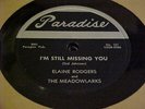 Elaine Rodgers & The Meadowlarks “Im Still Missing You” RARE FEMAL VOCAL flexi78