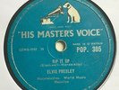ELVIS PRESLEY Rip It Up Ex 1957 UK HMV Rock & Roll 78 RPM