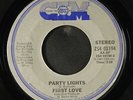 FIRST LOVE: party lights / don't be afraid CIM 7