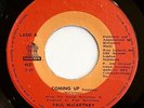 PAUL McCARTNEY Coming Up VERY RARE PANAMA PRESSING 1980 Odeon Beatles VG++ 45