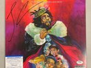 J Cole Signed KOD Album Cover w/ Vinyl AUTO Autographed PSA COA