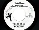 PHIL SPECTOR-AL DE LORY-YESTERDAY/TRAFFIC JAM-PHI-DAN 5006