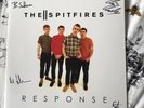 THE SPITFIRES RESPONSE RED VINYL LP WITH CD AND BONUS CD SIGNED BY BAND