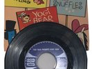1961 Golden Records 3 On 1 ￼ Huckleberry ￼Hound￼, Quick Draw Mcgraw, Yogi Bear￼￼