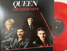QUEEN *rare red* greatest hits HOLLYWOOD 2xLP hard rock heavy metal