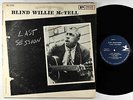Blind Willie McTell - Last Session LP - Prestige Mono RVG VG+