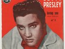 disque vinyl 45 tours elvis presley  loving you RCA super état voir photos
