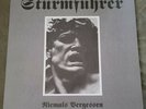 Sturmfuhrer Niemals Bergessen LP Bizarre Uproar Deathkey Organ Grunt Vinyl