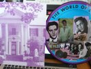 LP PICTURE DISC ELVIS PRESLEY THE WORLD OF ELVIS AFN INTERVIEW MINT-/MINT-