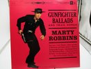 Marty Robbins Gunfighter Ballads and Trail Songs LP Record Ultrasonic Clean VG+