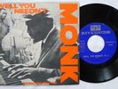 THELONIOUS MONK Well You Needn't RIVERSIDE JAZZ EP PIC SLEEVE