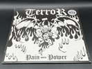 TERROR - Pain Into Power PN1 Black, Silver White w/ Blue Jay Splatter Vinyl /250
