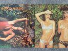 2 x Roxy Music LPs First Press Pink Rim Island Country Life Stranded Rare Vinyl