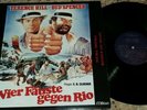 Bud Spencer Terence Hill VIER FÄUSTE GEGEN RIO SOUNDTRACK LP franco micalizzi