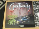 OBITUARY - SLOWLY WE ROT - RARE ORIGINAL VINYL LP, 1989, EX Cond, DEATH METAL