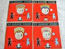 RARE LE DISQUE ANIMÉ TEDDY - 4 DISQUES 78 TOURS - DIFFÉRENTS TITRES ENFANTS
