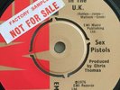 Sex Pistols,Factory Sample,Anarchy In The UK/ I Wanna Be Me,N.Mint,EMI,1976