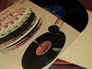 ROLLING STONES LET IT BLEED LP WITH POSTER LONDON NPS 4 PURPLE INNER SLV VG+