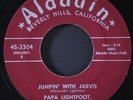 PAPA LIGHTFOOT: blue lights / jumpin' with jarvis ALADDIN 7