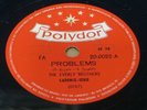 THE EVERLY BROTHERS 1958 “PROBLEMS/LOVE OF MY LIFE” RARE 78 RPM 10” BRAZIL
