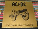 AC/DC - For Those About To Rock ORIG GERMANY 1st PRESS LP 1981 EMBOSSED COVER