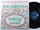 DON PATTERSON Holiday Soul PRESTIGE LP i