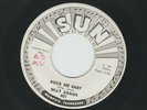 ROCKABILLY BLUES  - BILLY ADAMS -   ROCK ME BABY  - HEAR  - 1966 PROMO SUN 401