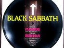 Black Sabbath 45 Picture Disc Paranoid/Iron Man 1982