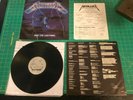 Metallica RIDE THE LIGHTNING 1st Press Megaforce w/OG Merch Insert + Inner EX/NM