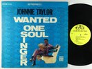 Johnnie Taylor - Wanted One Soul Singer LP - Stax